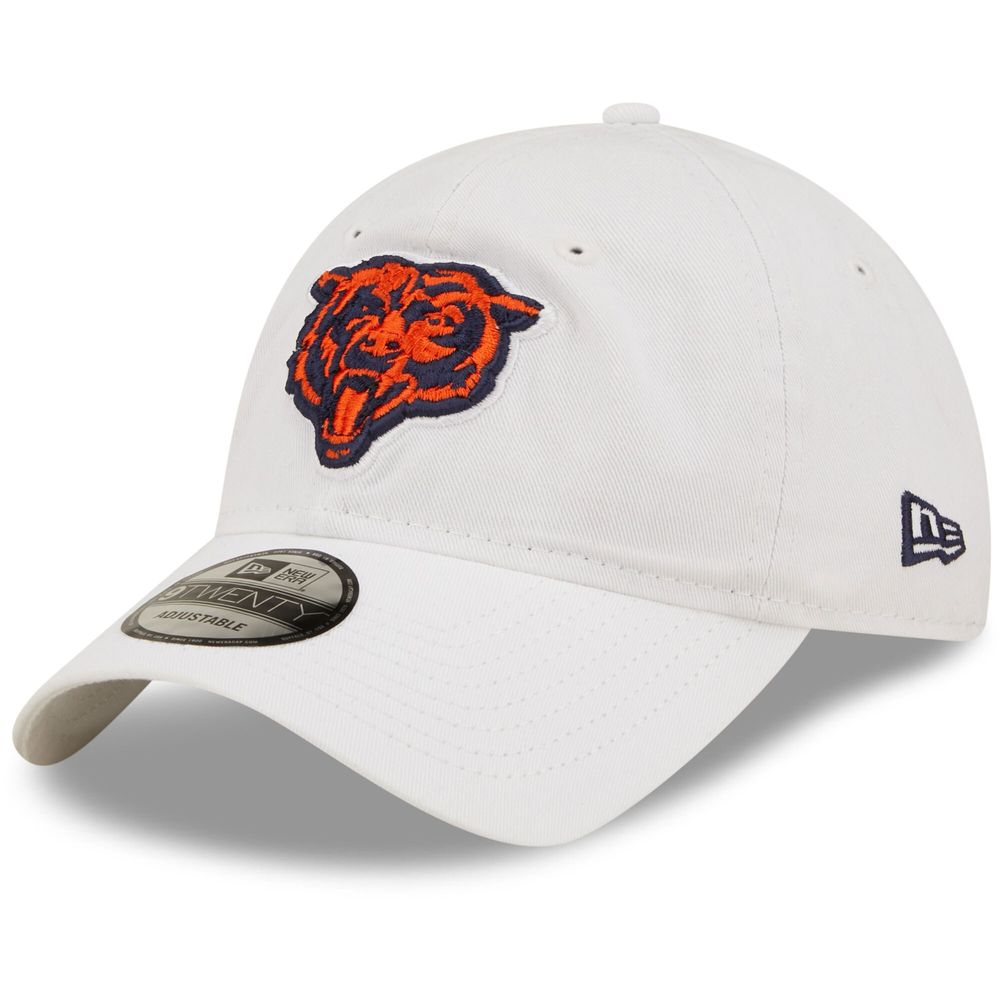 Men's New Era White Chicago Bears Core Classic 2.0 9TWENTY - Adjustable Hat