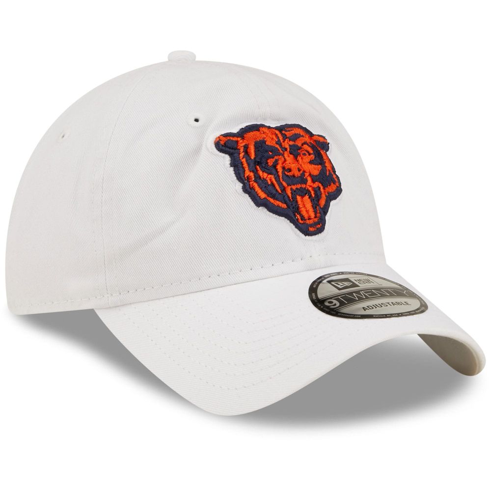 Men's New Era White Chicago Bears Core Classic 2.0 9TWENTY - Adjustable Hat