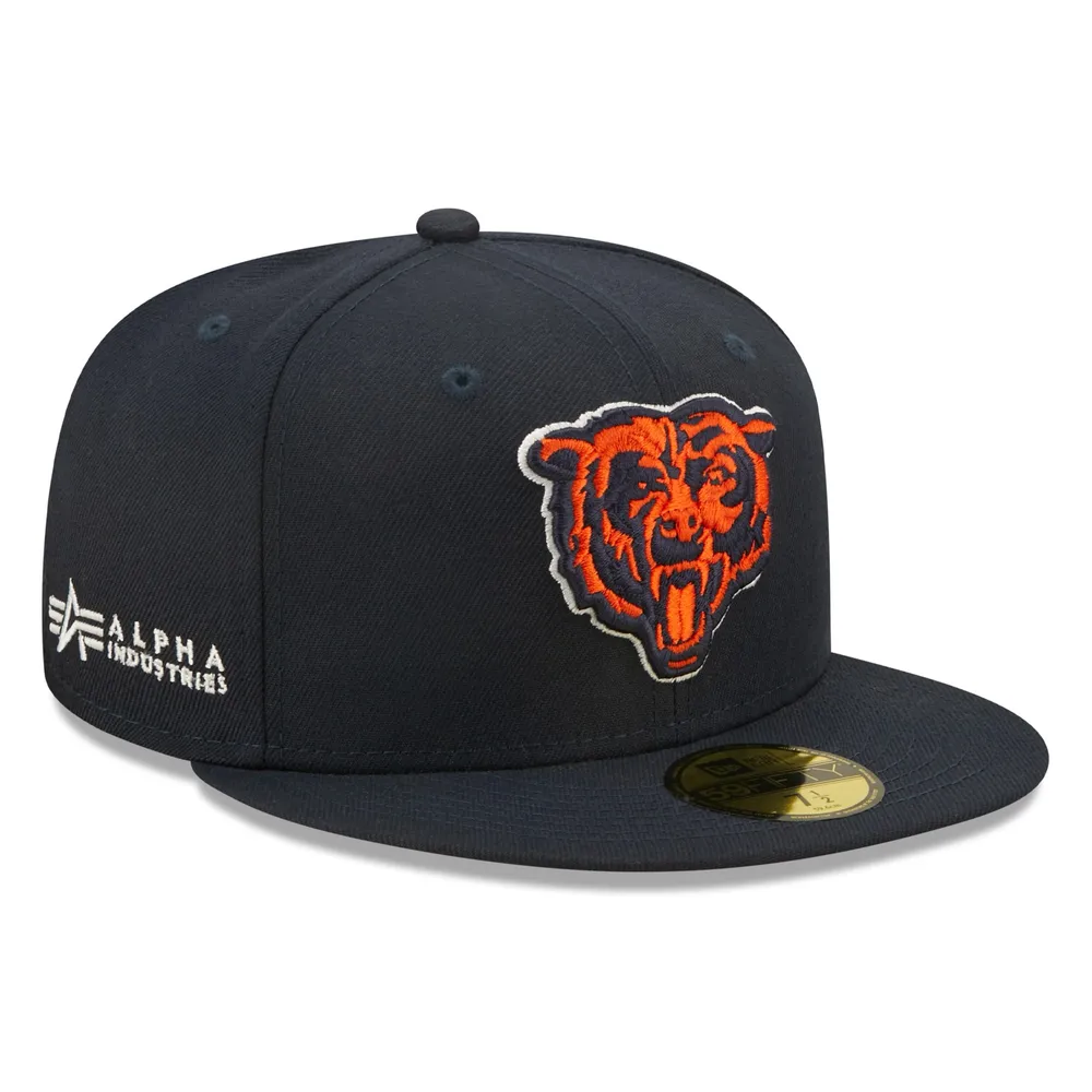 Men's New Era Gray Chicago Bears City Describe 59FIFTY Fitted Hat