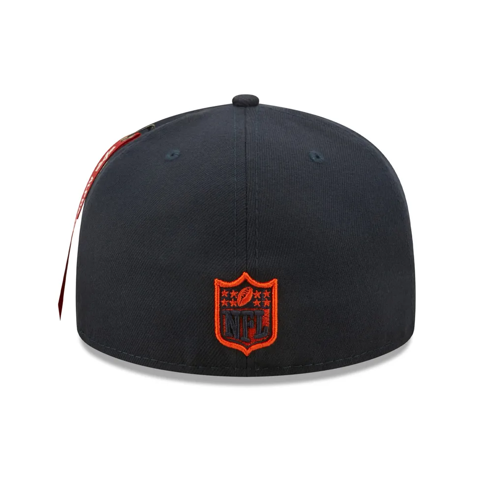 Men's New Era x Alpha Industries Navy Chicago Bears 59FIFTY Fitted Hat