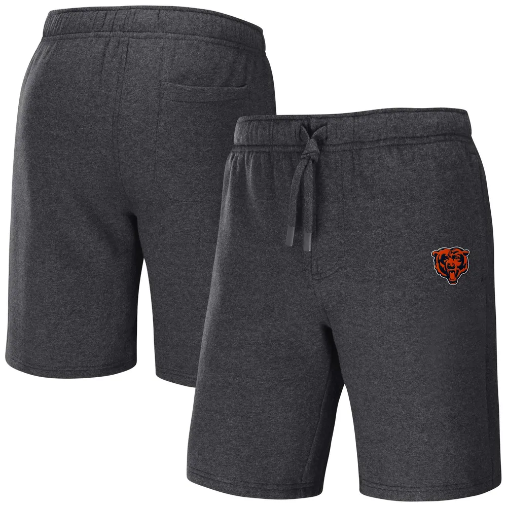 Collection NFL x Darius Rucker par Fanatics Heather Charcoal Chicago Bears Logo Shorts pour hommes