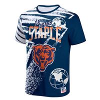 Men's NFL x Staple Navy Chicago Bears All Over Print T-Shirt