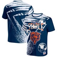 Men's NFL x Staple Navy Chicago Bears All Over Print T-Shirt