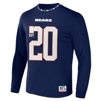 Men's NFL x Staple Navy Chicago Bears Core Team Long Sleeve T-Shirt