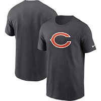 T-shirt essentiel Nike Chicago Bears Logo anthracite pour homme