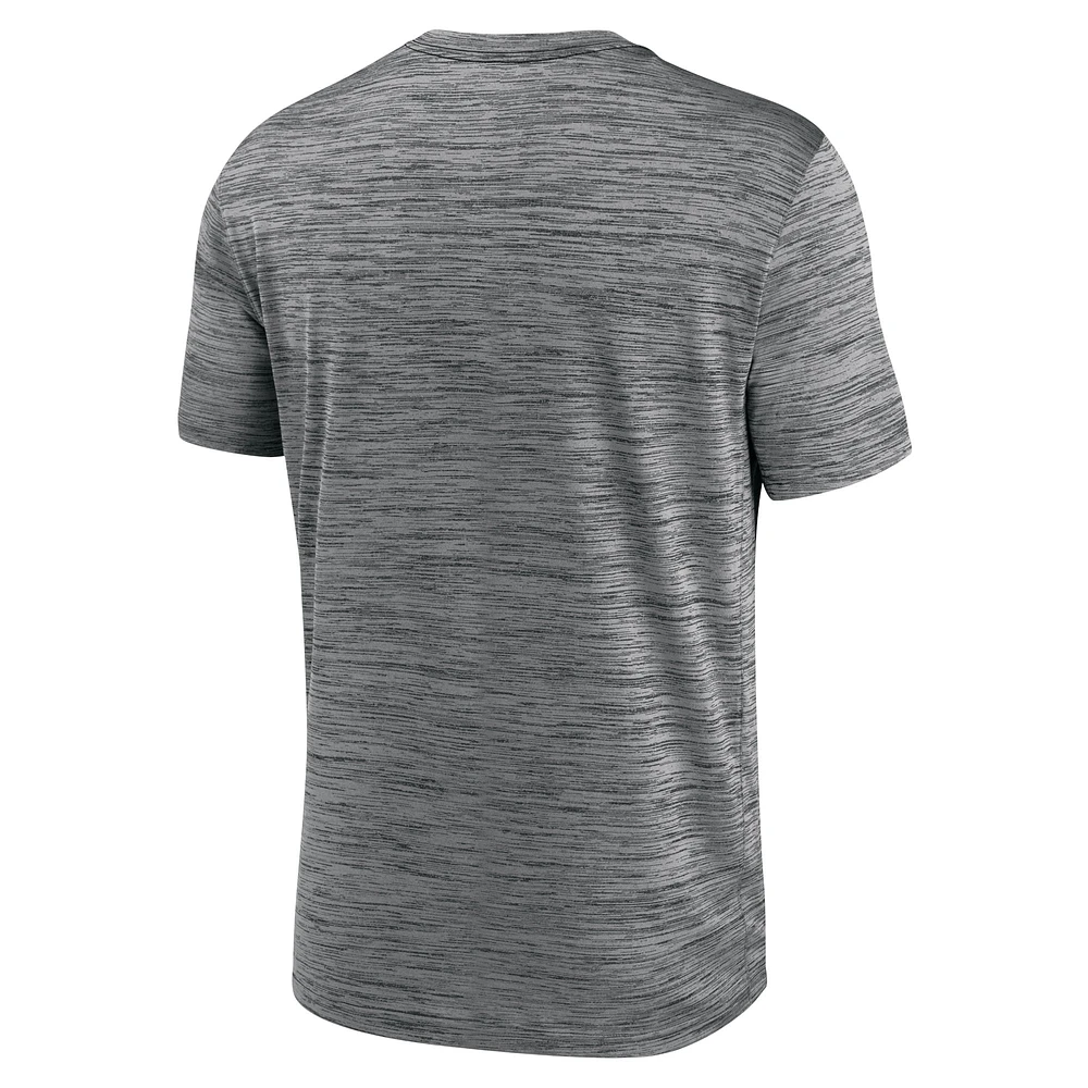 T-shirt Nike pour hommes, anthracite, Chicago Bears, Velocity Arch Performance