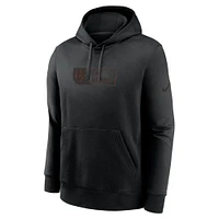Men's Nike Black Chicago Bears Edge Pack French Terry Club Pullover Hoodie