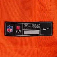 Maillot Nike Caleb Williams Orange Chicago Bears Alternate 2024 NFL Draft First Round Pick Player Game pour homme