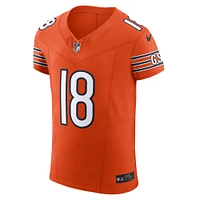 Maillot Nike Alternate Vapor F.U.S.E. Elite pour homme Caleb Williams des Chicago Bears Orange