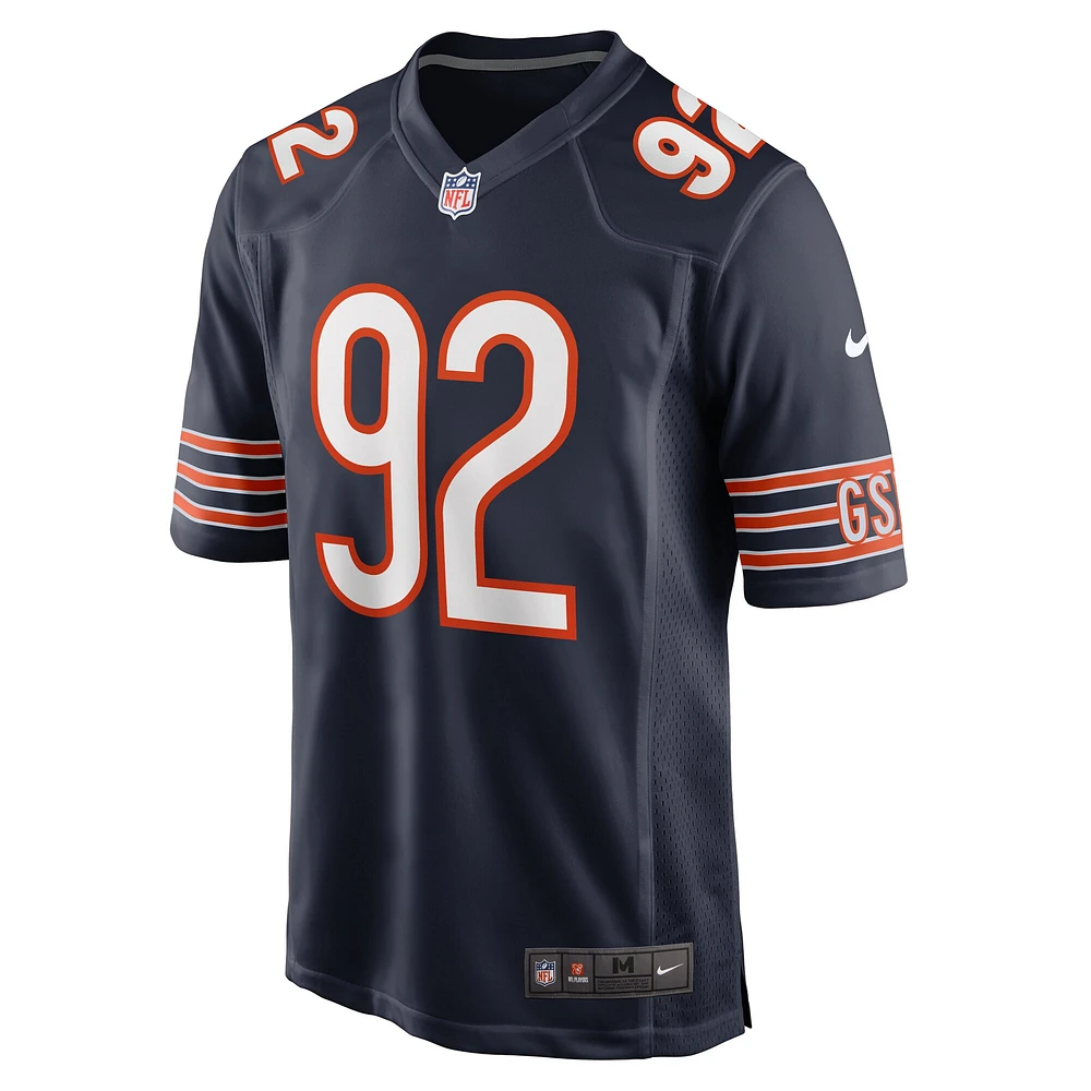 Maillot Nike Daniel Hardy pour homme, bleu marine, Chicago Bears Team Game