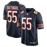 Men's Nike Dayo Odeyingbo  Navy Chicago Bears Team Game Jersey