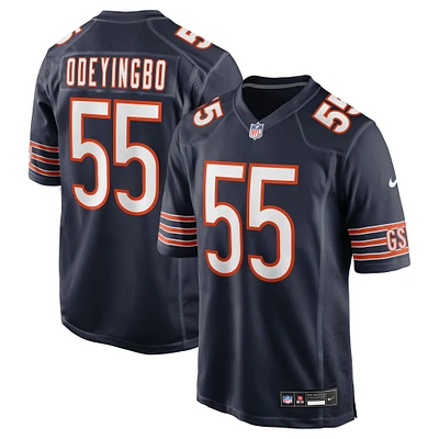 Men's Nike Dayo Odeyingbo  Navy Chicago Bears Team Game Jersey