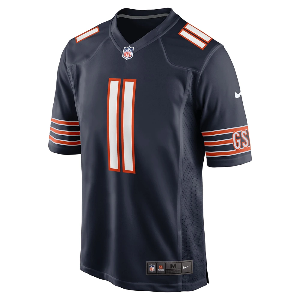 Maillot de match Nike DeAndre Carter bleu marine pour homme des Chicago Bears