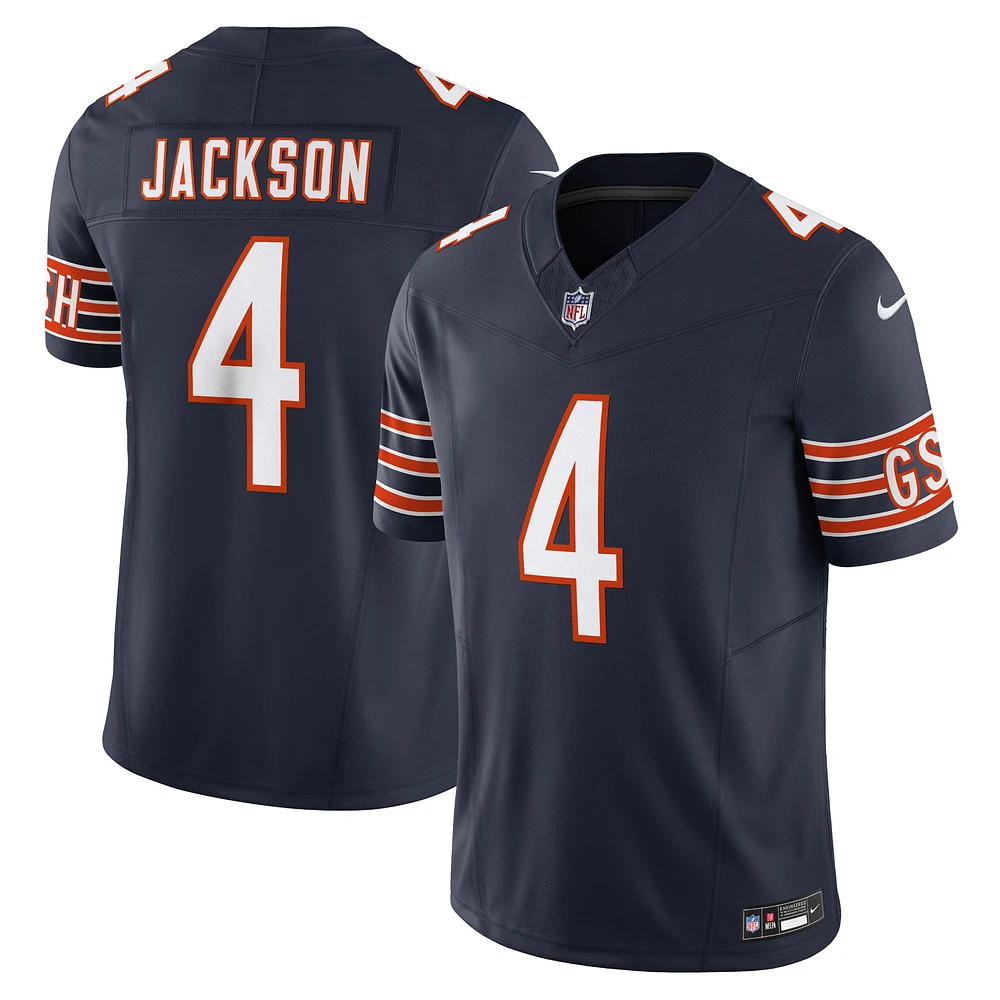 Nike Eddie Jackson Bleu marine Chicago Bears Vapor F.U.S.E. Maillot limité