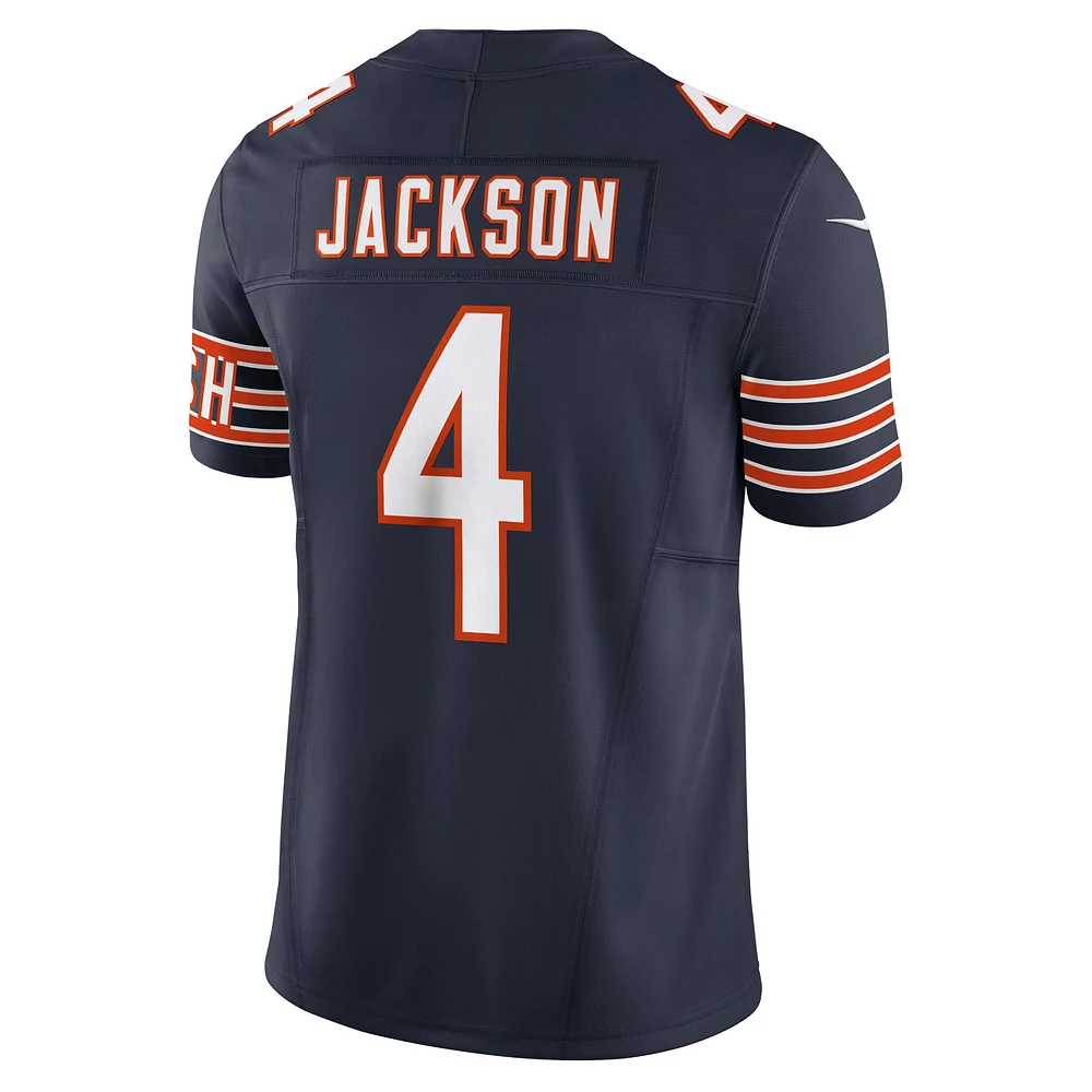 Nike Eddie Jackson Bleu marine Chicago Bears Vapor F.U.S.E. Maillot limité