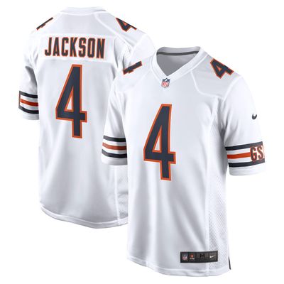 Nike Men's Chicago Bears Justin Fields #1 Atmosphere Grey Game Jersey