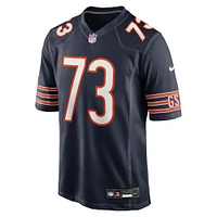 Men's Nike Jonah Jackson  Navy Chicago Bears Team Game Jersey