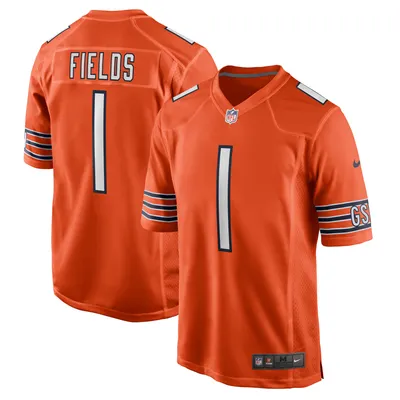 Justin Fields Chicago Bears Nike Player Game Jersey