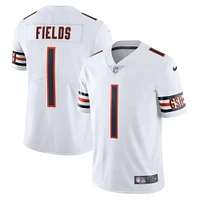 Men's Nike Justin Fields White Chicago Bears Vapor Limited Jersey