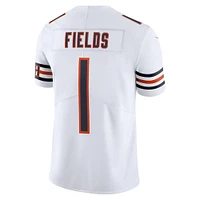 Men's Nike Justin Fields White Chicago Bears Vapor Limited Jersey