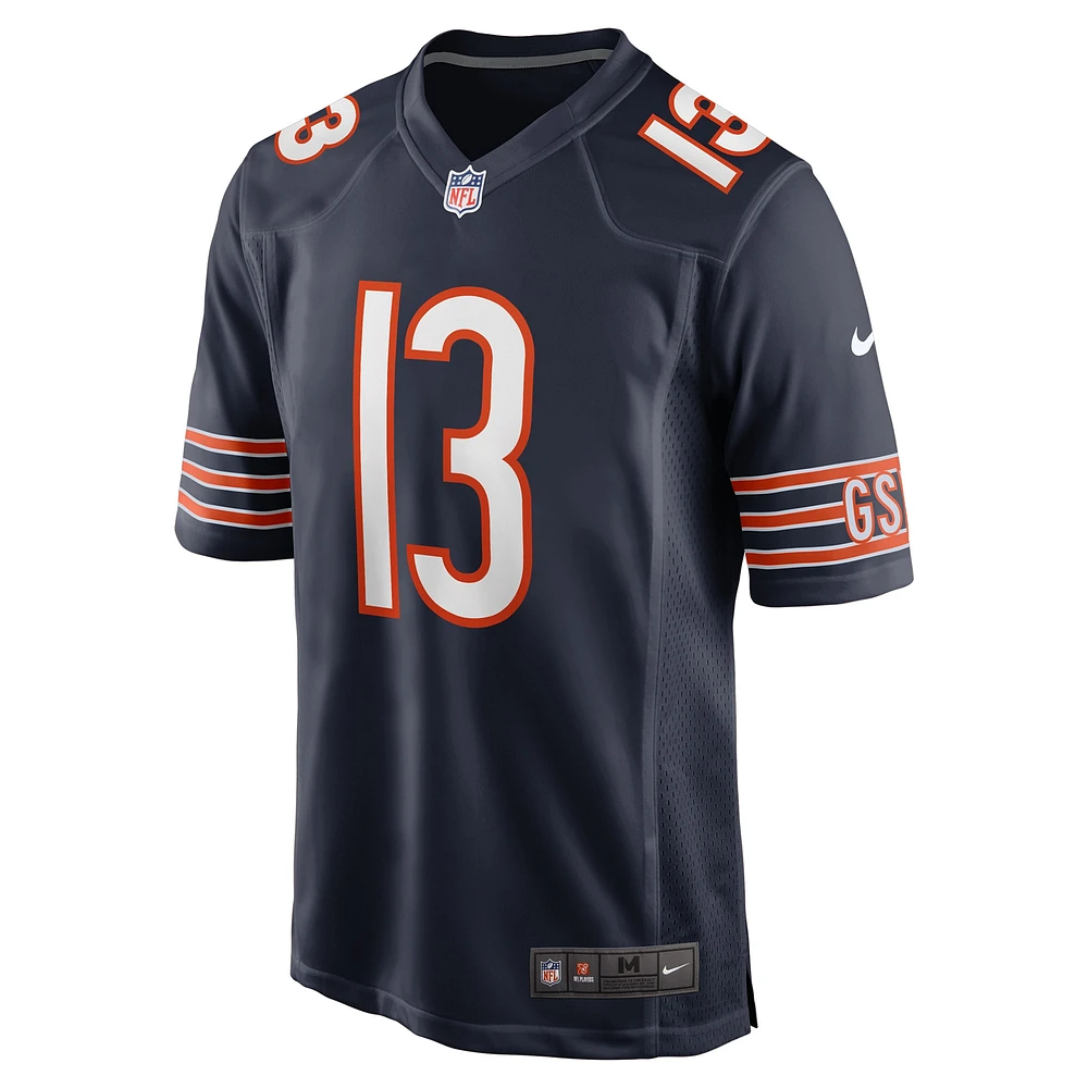 Maillot de match Nike Keenan Allen bleu marine pour homme des Chicago Bears