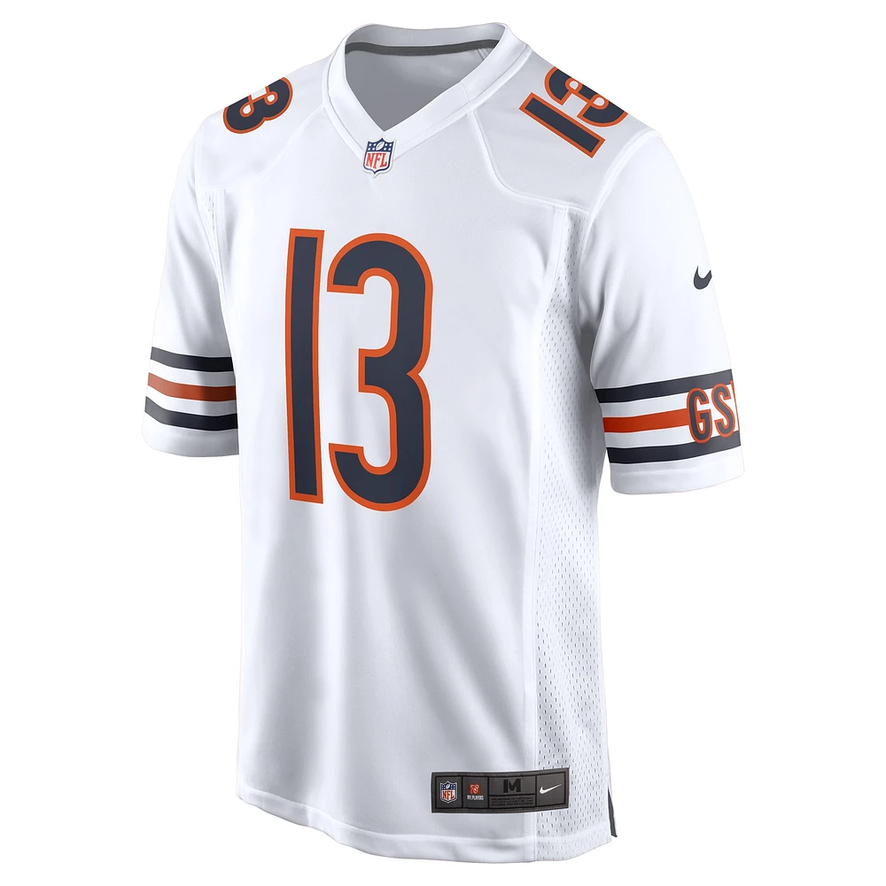 Maillot de match Nike Keenan Allen des Chicago Bears pour homme, blanc