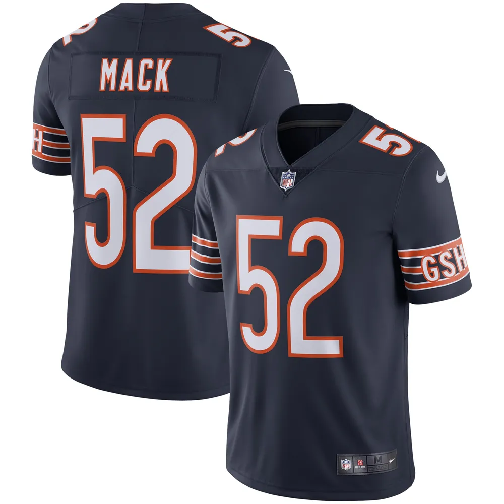 Lids Khalil Mack Chicago Bears Nike Vapor Limited Jersey - Navy