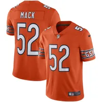 Lids Khalil Mack Chicago Bears Fanatics Branded Name & Number Tri-Blend  Tank Top - Navy