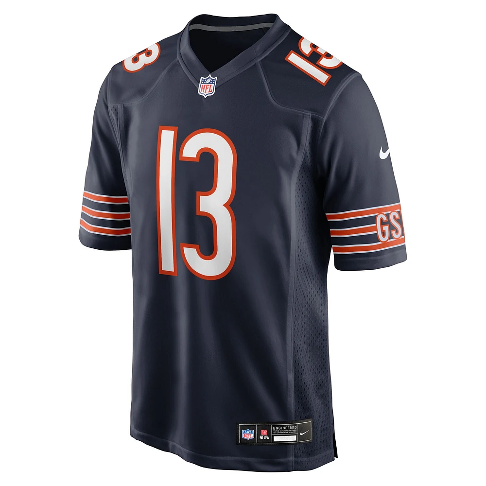 Men's Nike Maurice Alexander  Navy Chicago Bears Team Game Jersey