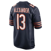 Men's Nike Maurice Alexander  Navy Chicago Bears Team Game Jersey