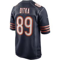 Men's Nike Mike Ditka Navy Chicago Bears Game Retired Player Jersey