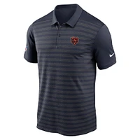 Polo Nike bleu marine Chicago Bears 2024 Sideline Victory Performance pour homme