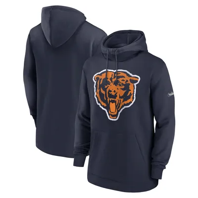 Chicago Bears Nike Classic Pullover Hoodie - Navy