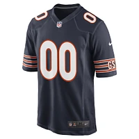 Men's Nike Navy Chicago Bears Custom - Game Jersey