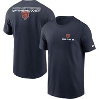 Men's Nike Navy Chicago Bears Local Phrase T-Shirt