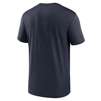 Men's Nike Navy Chicago Bears Primetime Legend Wordmark Performance T-Shirt