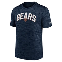 NUT BEARS BLEU MARINE NIKE VELOCITY ATHLETIC STACK T-SHIRT À MANCHES COURTES DRI-FIT POUR HOMMES TEEMENSCR