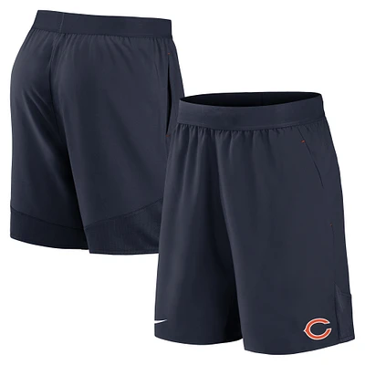 Short tissé extensible Nike Chicago Bears pour homme bleu marine