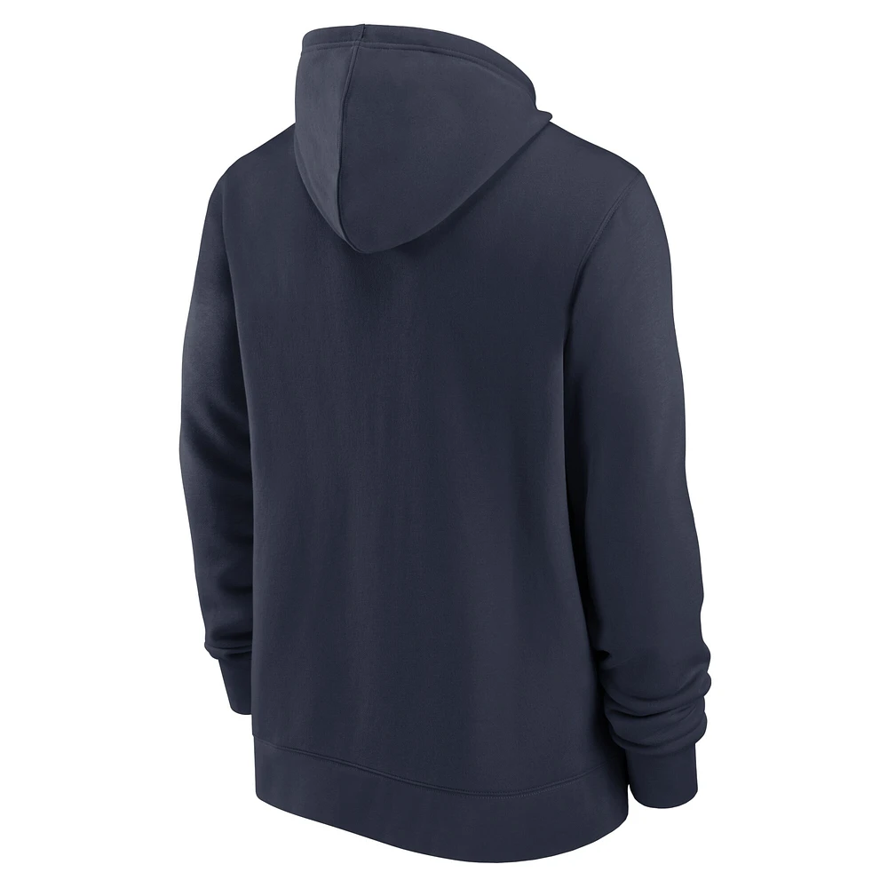 Men's Nike Navy Chicago Bears Surrey Full-Zip Hoodie