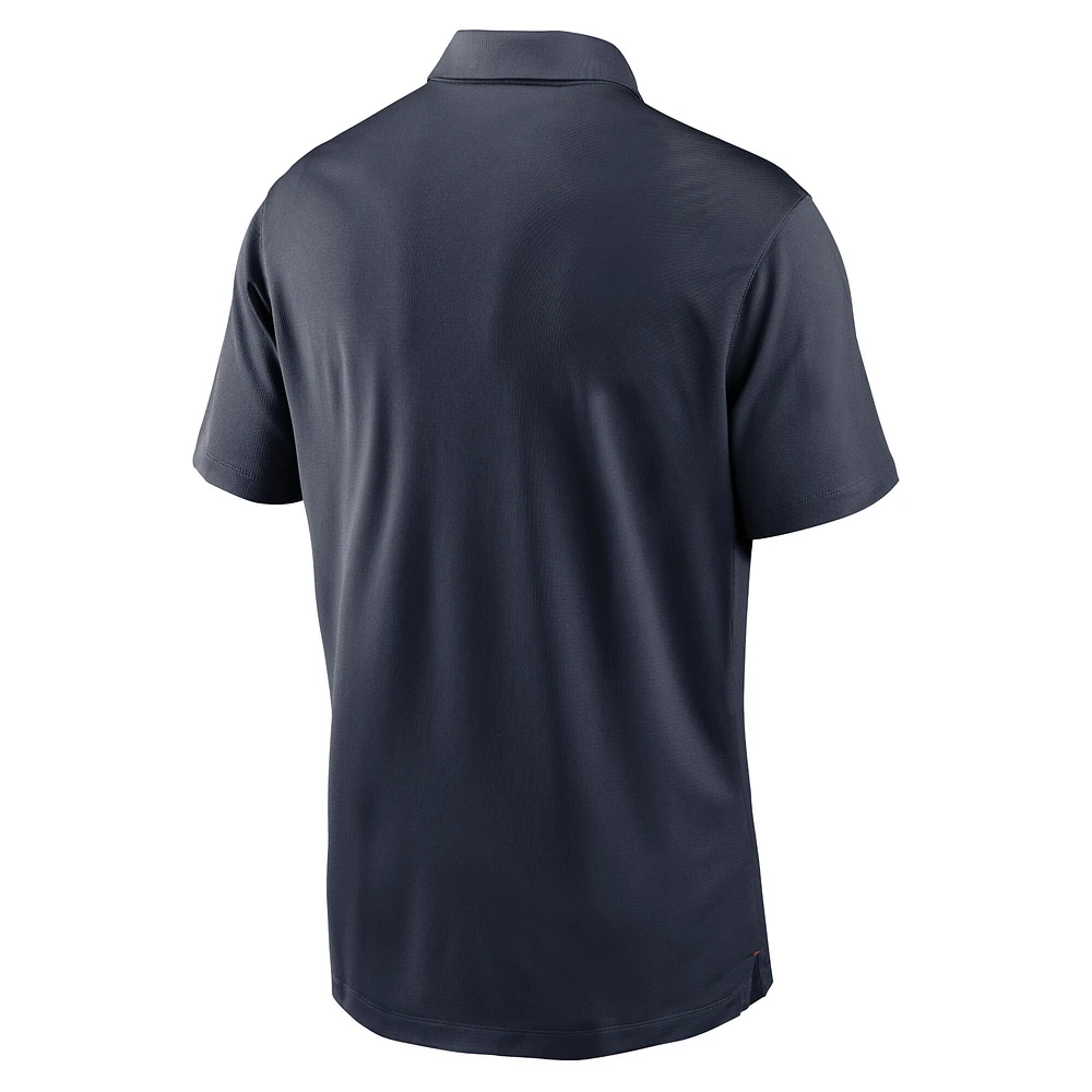 Polo Nike Chicago Bears Vapor Performance pour homme, bleu marine