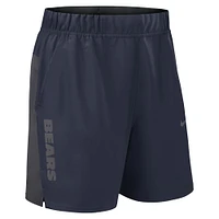 Short Nike bleu marine Chicago Bears Woven Victory Performance pour homme