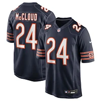 Men's Nike Nick McCloud  Navy Chicago Bears Team Game Jersey