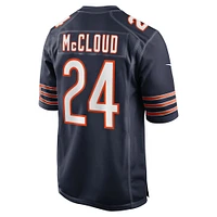 Men's Nike Nick McCloud  Navy Chicago Bears Team Game Jersey