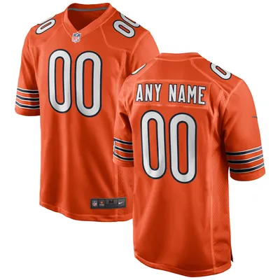 Men's Nike Khalil Mack Orange Chicago Bears Game Jersey