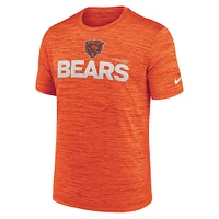 Men's Nike Orange Chicago Bears Blitz Velocity Modern Performance T-Shirt