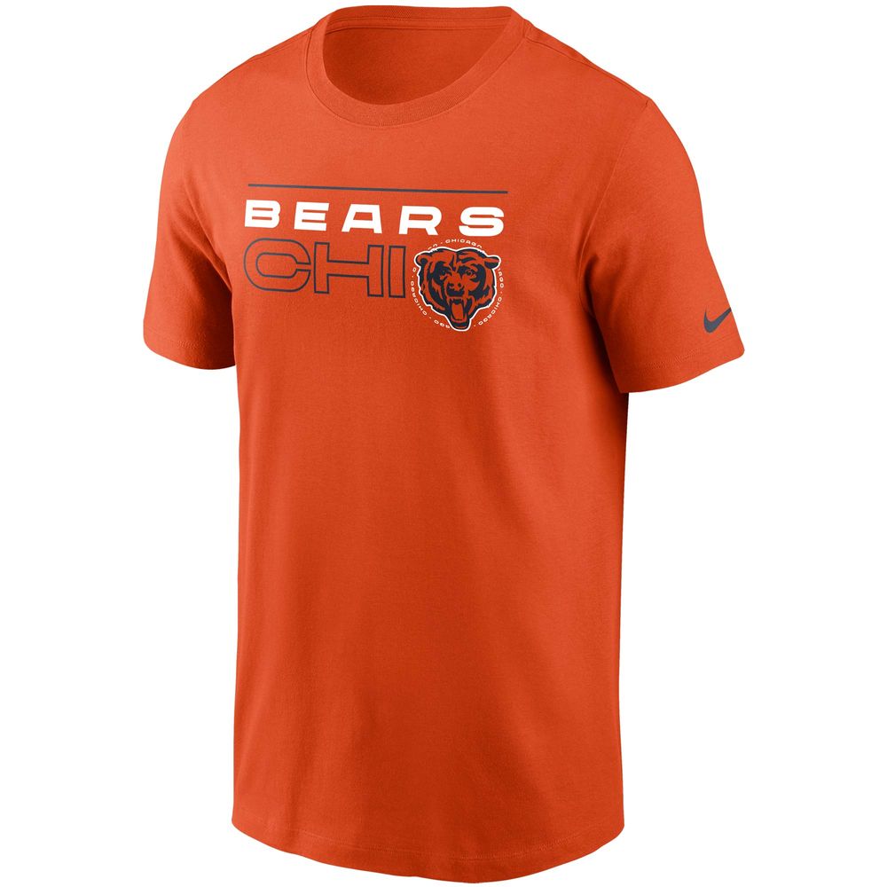 Chicago Bears Orange New Men's Nike Shirt