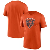 T-shirt Nike orange Chicago Bears Primetime Legend Performance pour homme