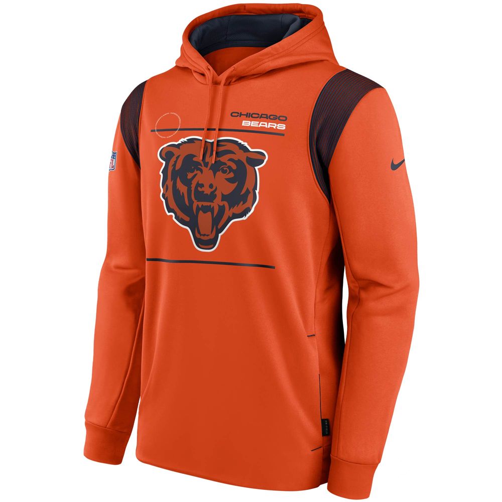 Chicago Bears Nike Side Line Therma Hoodie - Youth