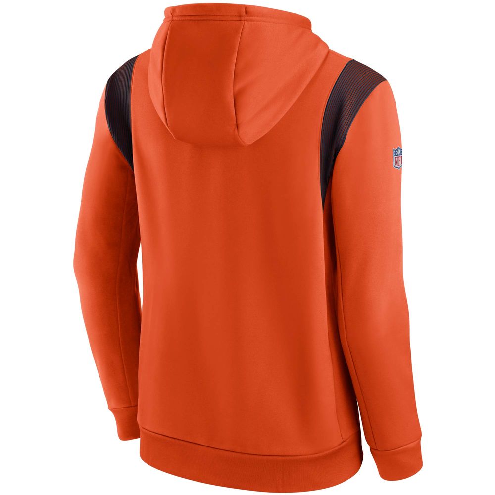 Chicago Bears Nike Therma Sideline Hoodie - Youth