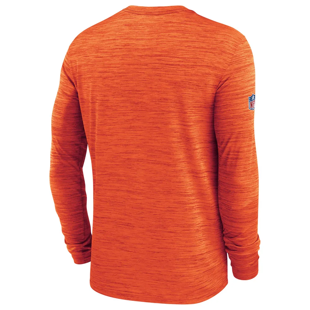 Nike Men's Nike Orange Chicago Bears Sideline Velocity Athletic